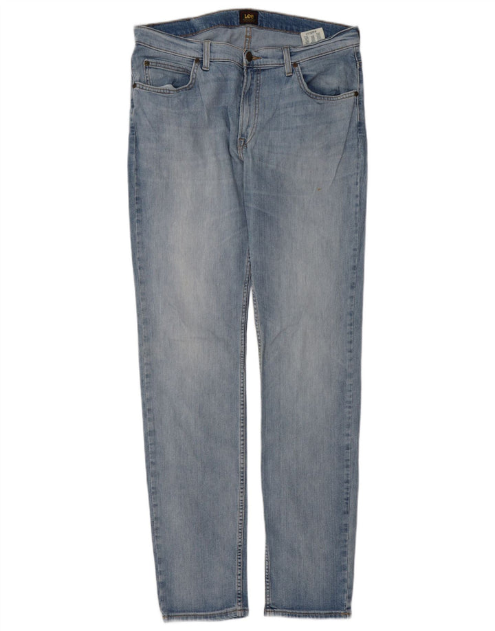 Мужские джинсы Lee Rider Slim W34 L34, синий хлопок