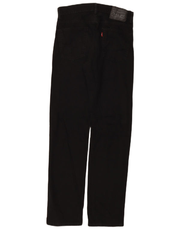 Женские узкие прямые джинсы Levi's 513 W30 L32, черный хлопок