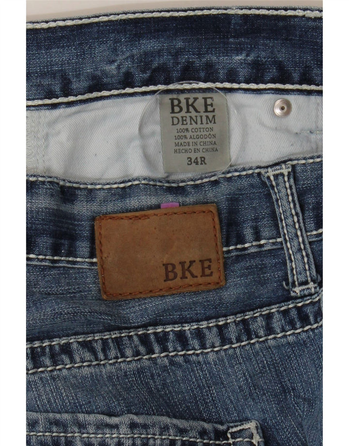 BKE Mens Carter Straight Jeans W34 L32 Blue Cotton Vintage BKE and Second-Hand BKE from Messina Hembry 