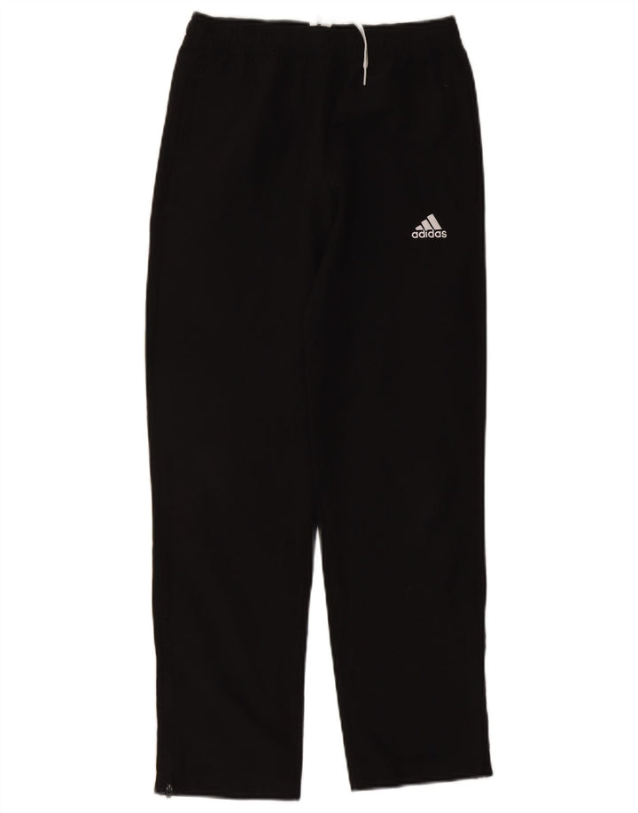 Спортивные брюки Adidas для мальчиков 11-12 лет, черный полиэстер