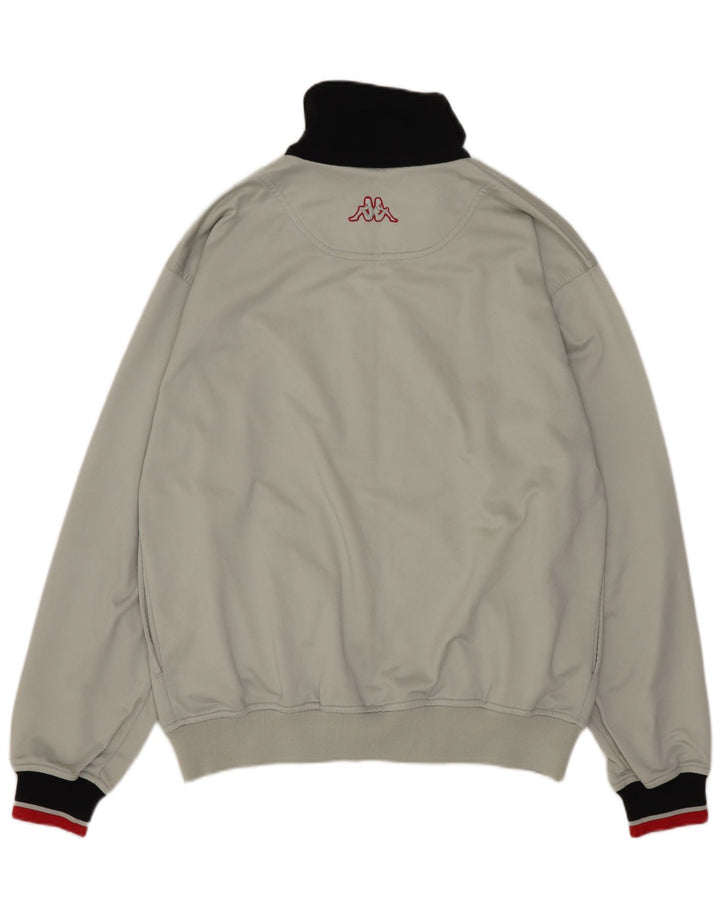 KAPPA Мужской спортивный костюм, верхняя куртка, маленький серый