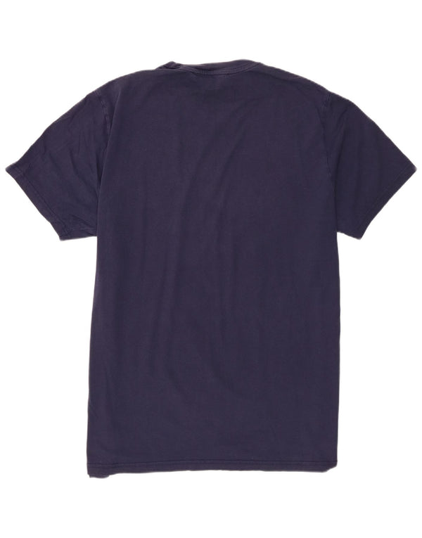 Мужская футболка с рисунком New Balance, топ 2XL, темно-синий, хлопок
