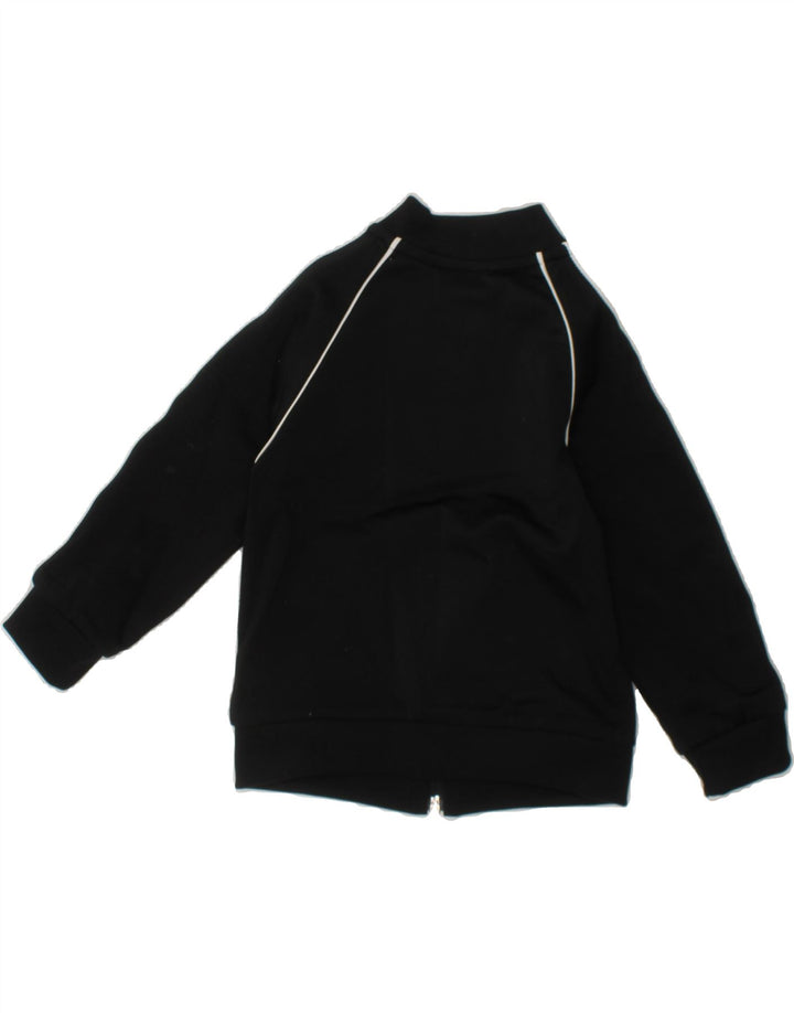 ADIDAS Baby Boys Tracksuit Top Jacket 9-12 Months Black Polyester Vintage Adidas and Second-Hand Adidas from Messina Hembry 