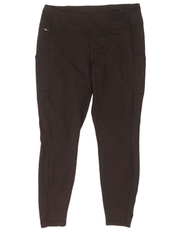 Patagonia Womens Leggings UK 18 XL Black Polyester