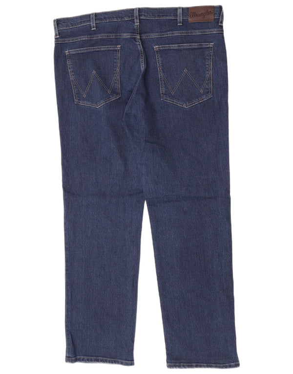 Мужские прямые джинсы Wrangler Arizona W42 L32, синий хлопок