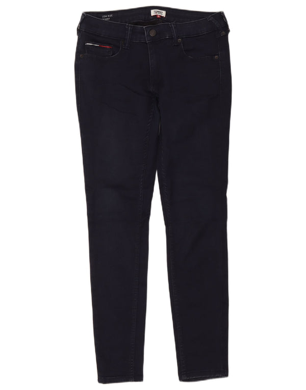 Женские джинсы скинни с низкой талией Tommy Hilfiger W31 L32 Темно-синие