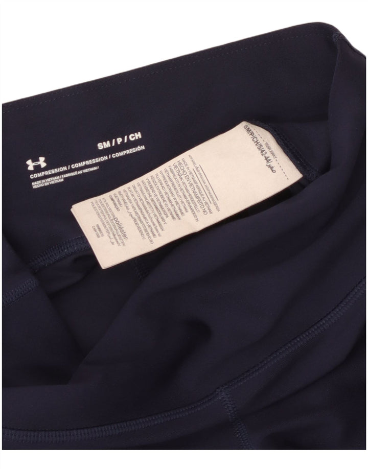 Женские леггинсы Under Armour UK 8, маленькие, темно-синие, полиэстер