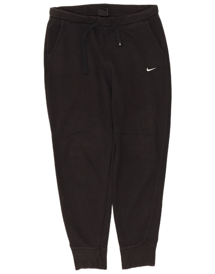 Женские спортивные брюки NIKE Joggers UK 10, маленькие черные хлопковые брюки
