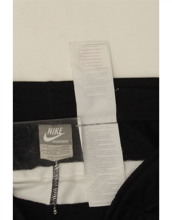 Мужские спортивные брюки Nike, маленькие черные, полиэстер с цветными блоками
