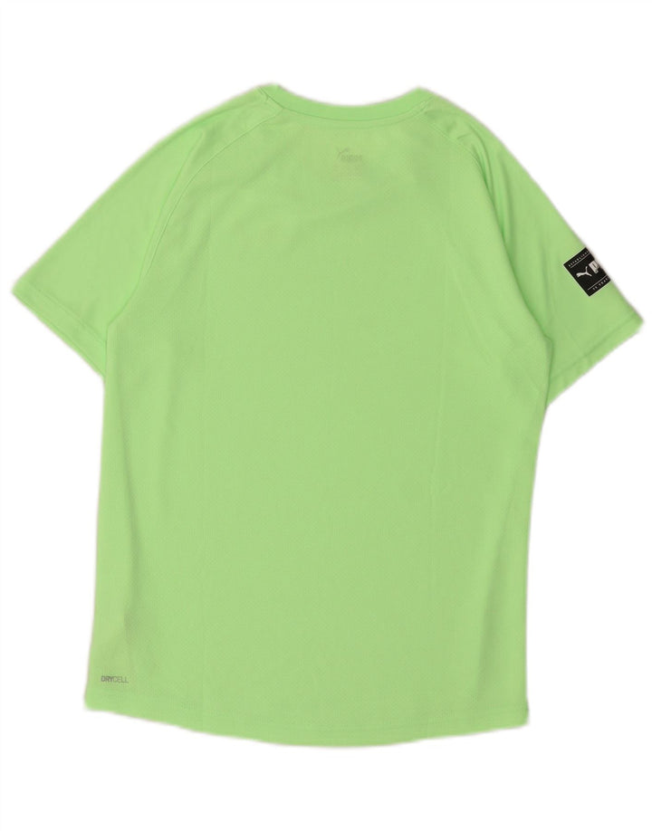 Комплект из 2 предметов PUMA для мальчиков 13–14 лет, зеленый полиэстер с цветными блоками