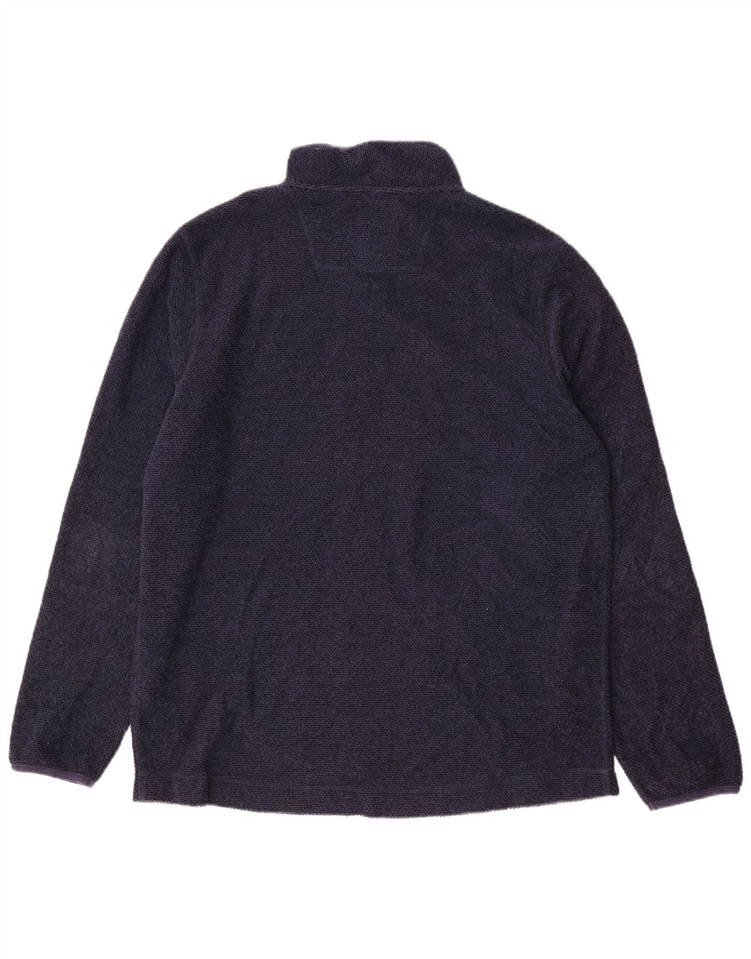 Мужской свитшот с воротником на молнии WEIRD FISH, джемпер XL, темно-синий, полиэстер