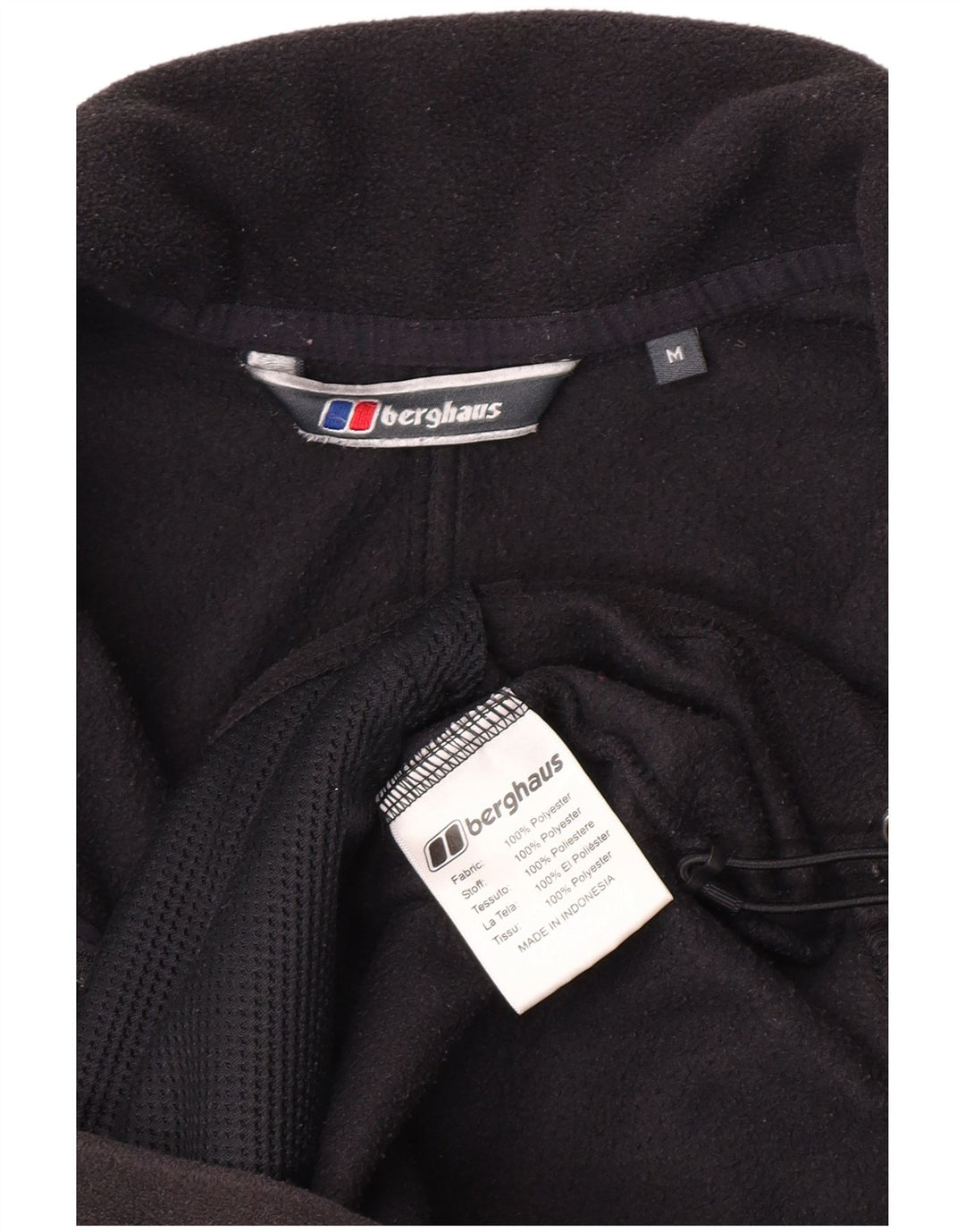 Мужская флисовая куртка Berghaus UK 38, средний черный полиэстер