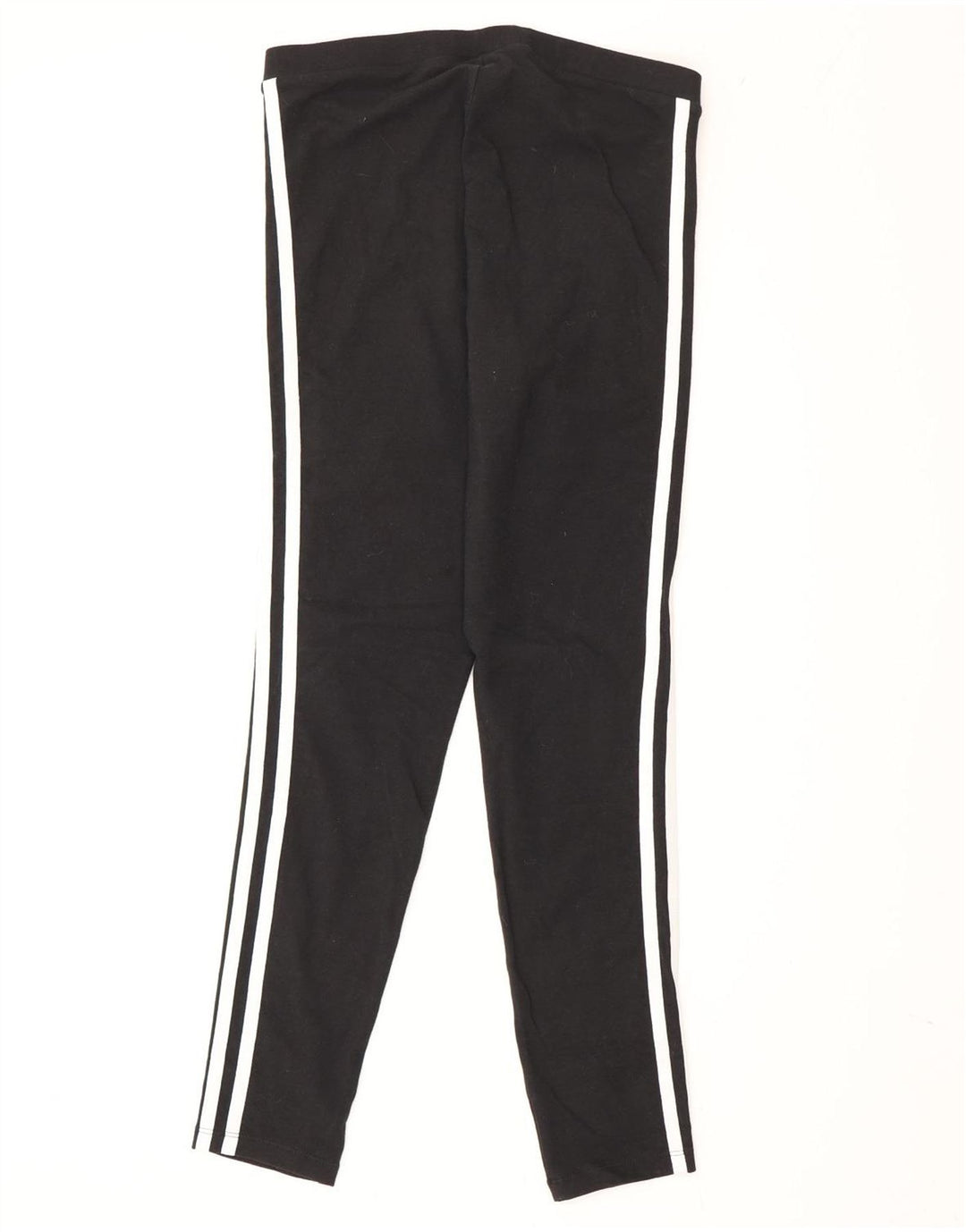 Женские леггинсы Adidas UK 10, маленькие черные хлопковые