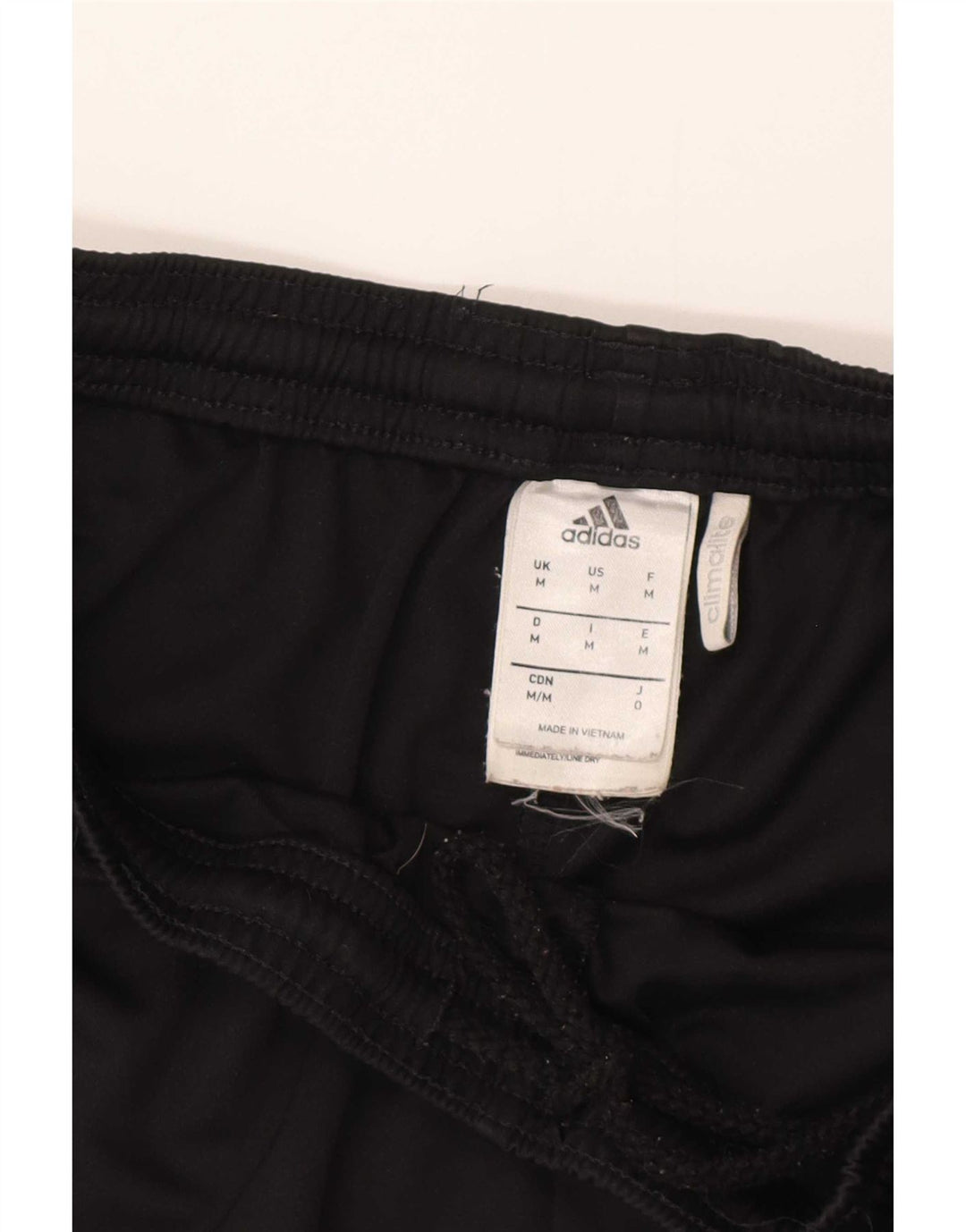Мужские спортивные шорты Adidas Climalite, средний черный полиэстер