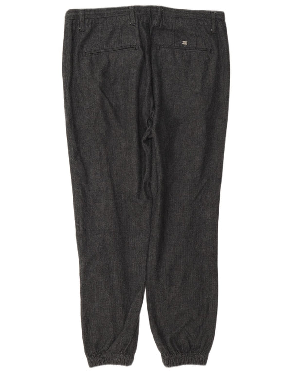 Мужские брюки-чиносы Massimo Dutti EU 42 Large W32 L28 Серые с узором «елочка»