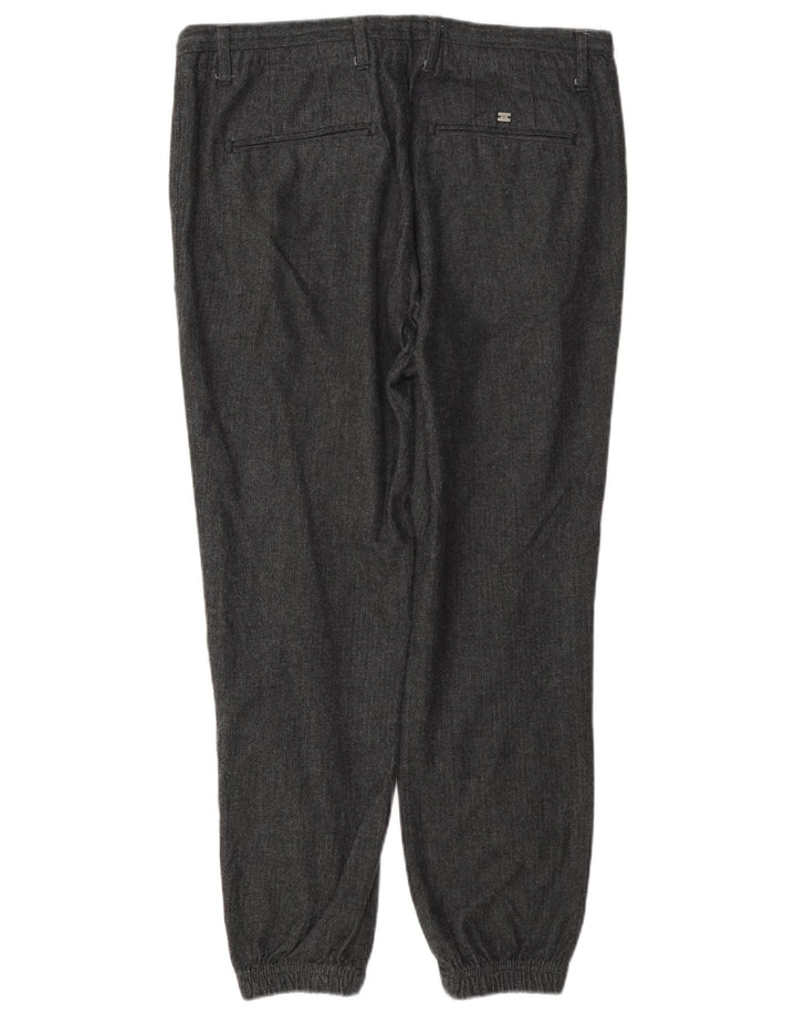 Мужские брюки-чиносы Massimo Dutti EU 42 Large W32 L28 Серые с узором «елочка»