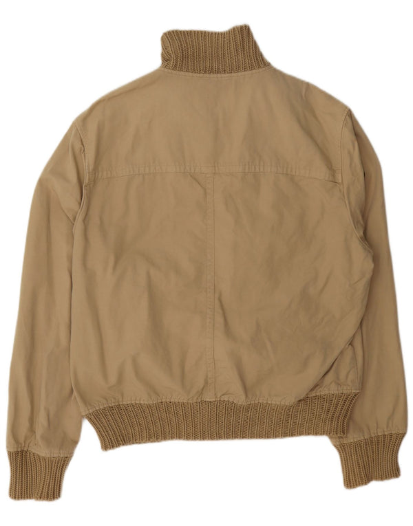 Мужская куртка-бомбер Zara UK 42 XL, бежевый хлопок