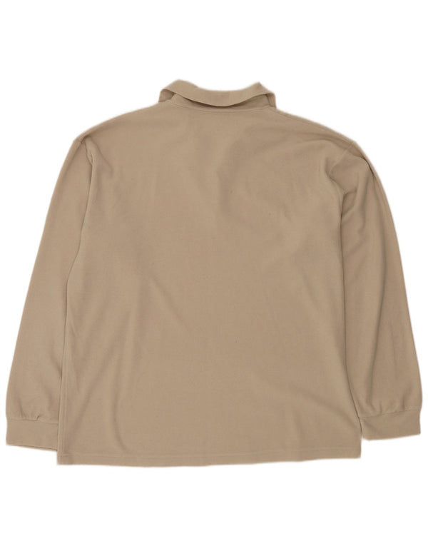 Мужской флисовый джемпер SERGIO TACCHINI 2XL, бежевый, полиэстер