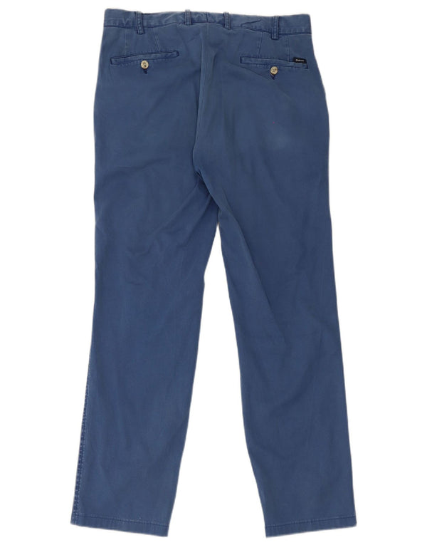 Мужские прямые брюки-чиносы Gant IT 48 Medium W33 L31 Синий хлопок