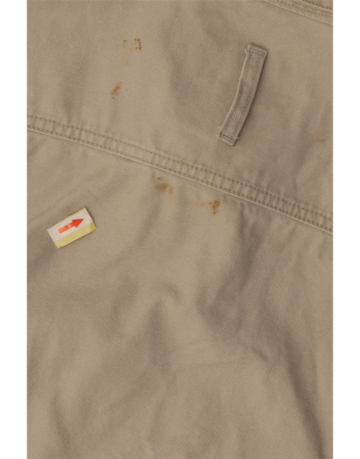 Мужской бомбер EDDIE BAUER UK 38, средний бежевый, хлопок