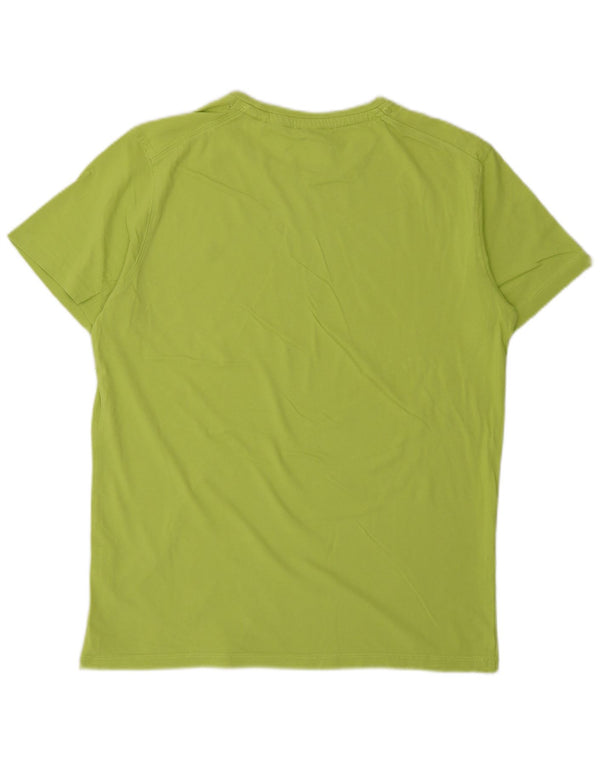 U.S. POLO ASSN. Womens T-Shirt Top UK 16 Large Green Cotton