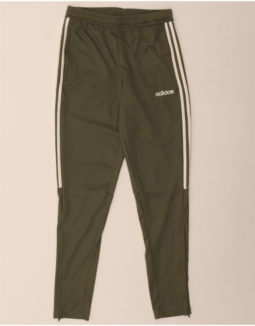 Мужские спортивные брюки Adidas Aeroready, малый цвет, полиэстер цвета хаки
