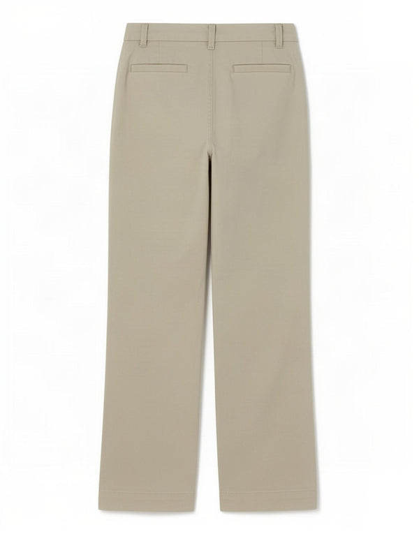Женские прямые брюки чинос Marks & Spencer UK 14, большие W34 L30, бежевые