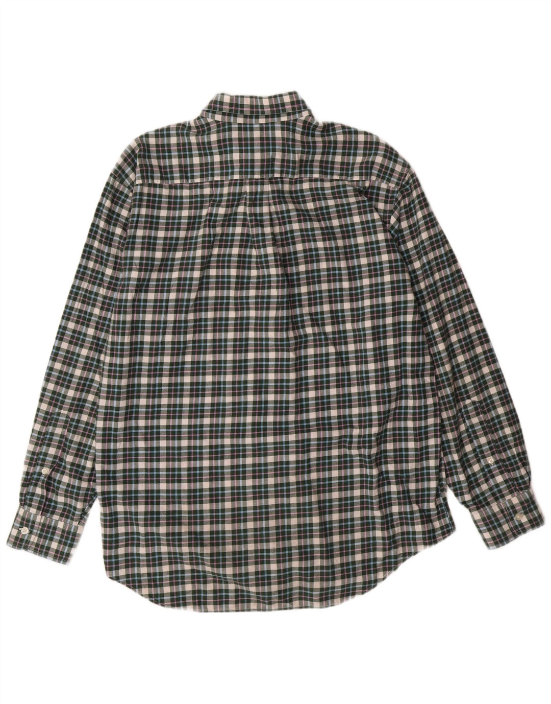 Мужская фланелевая рубашка Vineyard Vines в зеленую клетку в хлопковом стиле в консервативном стиле