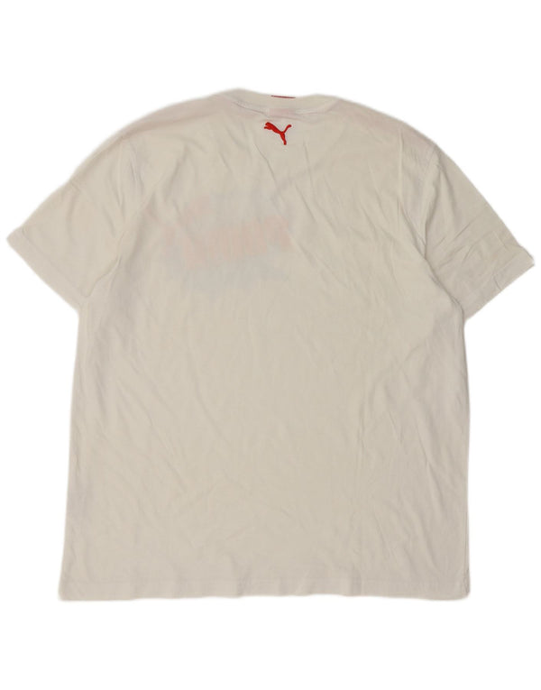 Мужская футболка с рисунком Puma Top XL белая