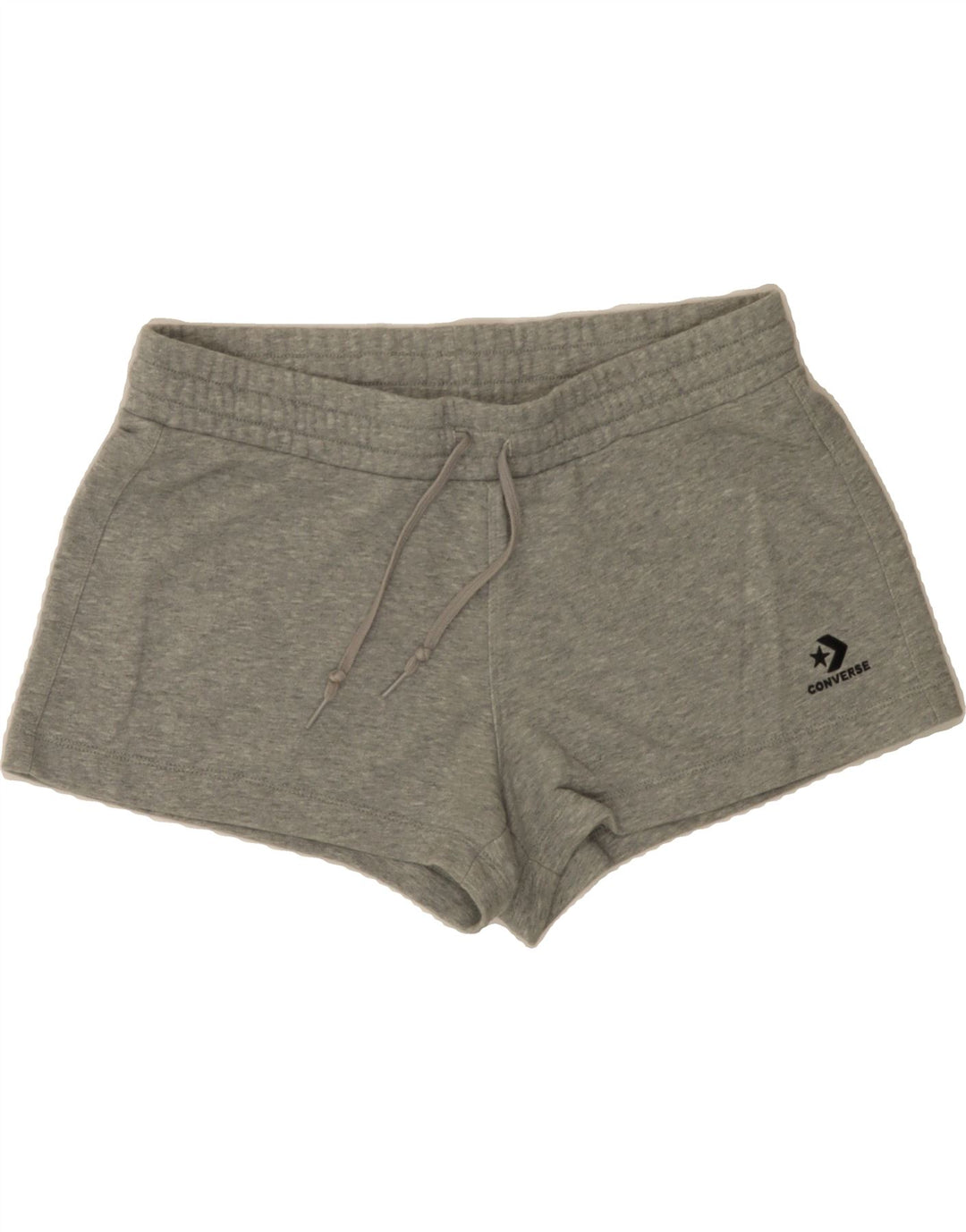 CONVERSE Womens Sport Shorts UK 14 Large  Grey Cotton Vintage Converse and Second-Hand Converse from Messina Hembry 