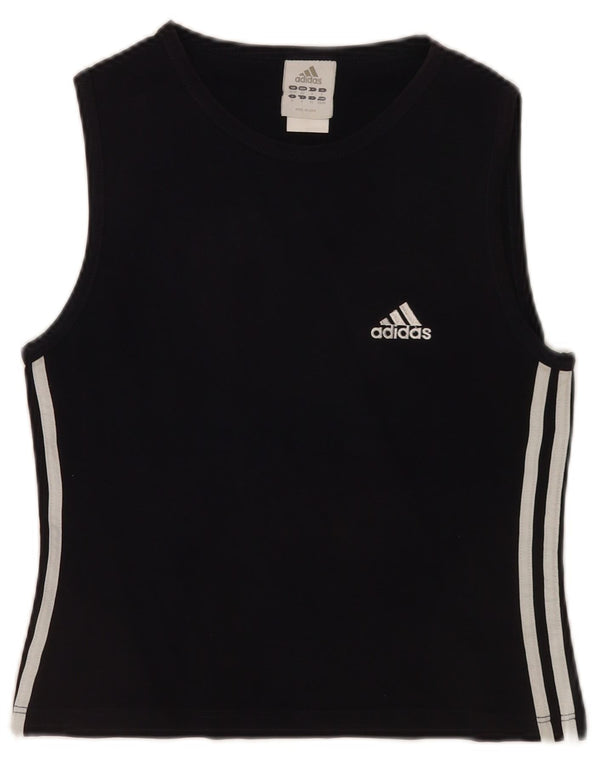 Женский укороченный жилет Adidas UK 6 XS Темно-синий