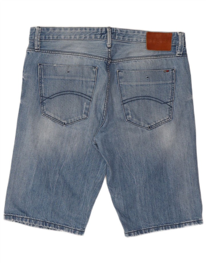 Мужские джинсовые шорты Tommy Hilfiger W33, средний синий хлопок