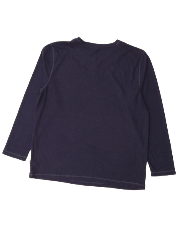 Мужской топ Eddie Bauer с длинным рукавом XL, темно-синий, полиэстер