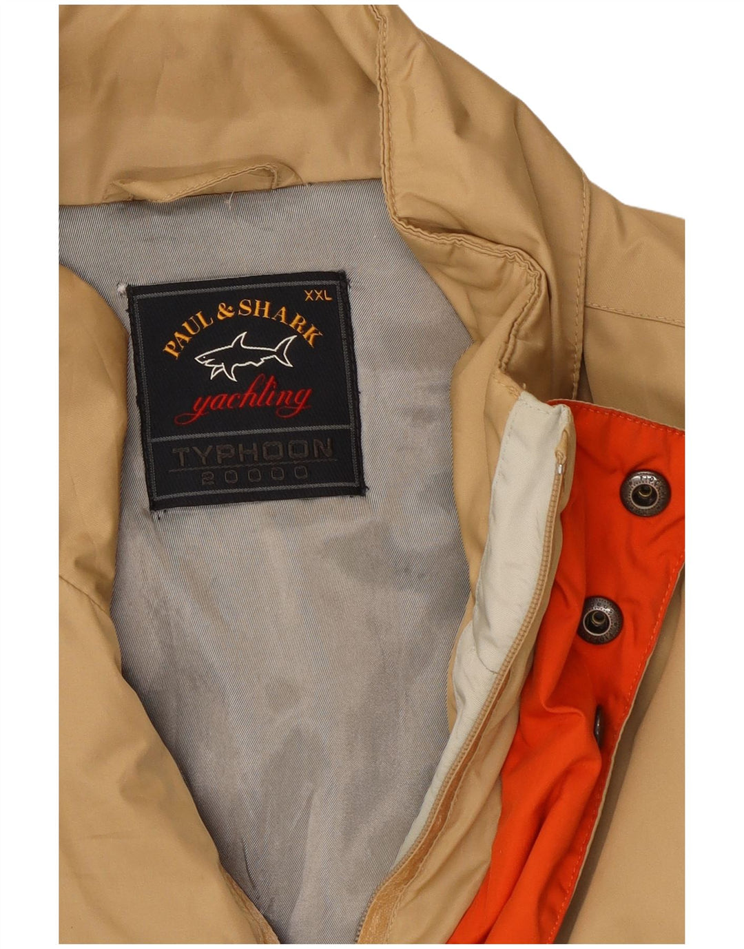 Мужская стеганая куртка Paul & Shark UK 44 2XL бежевый полиэстер