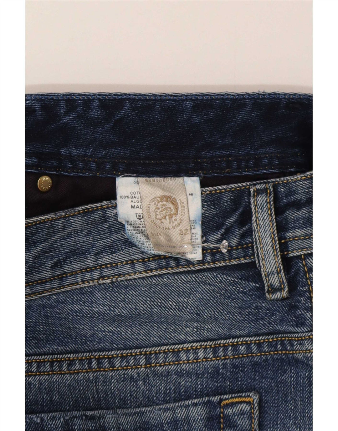 Мужские джинсы Diesel Zatiny Bootcut W32 L32 синие