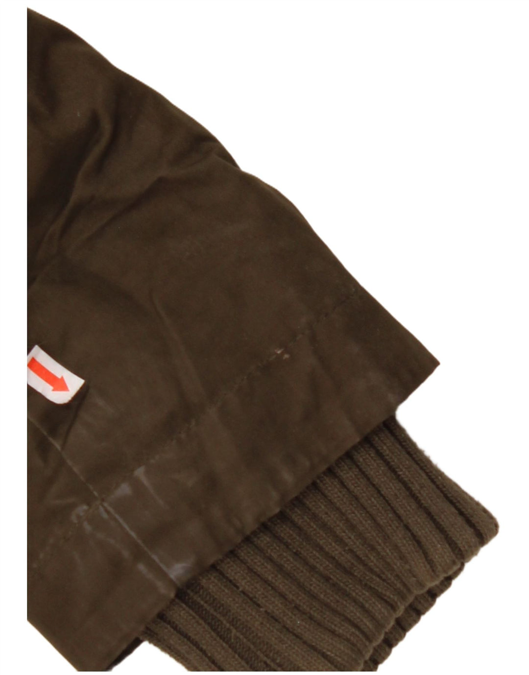 SUPERDRY Womens Hooded Parka Jacket UK 16 Large Khaki Polyester