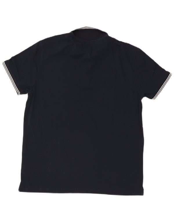 Мужская рубашка поло Champion Easy Fit 2XL, темно-синяя, хлопок