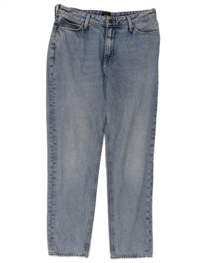 Мужские прямые джинсы Lee W30 L31, синий хлопок