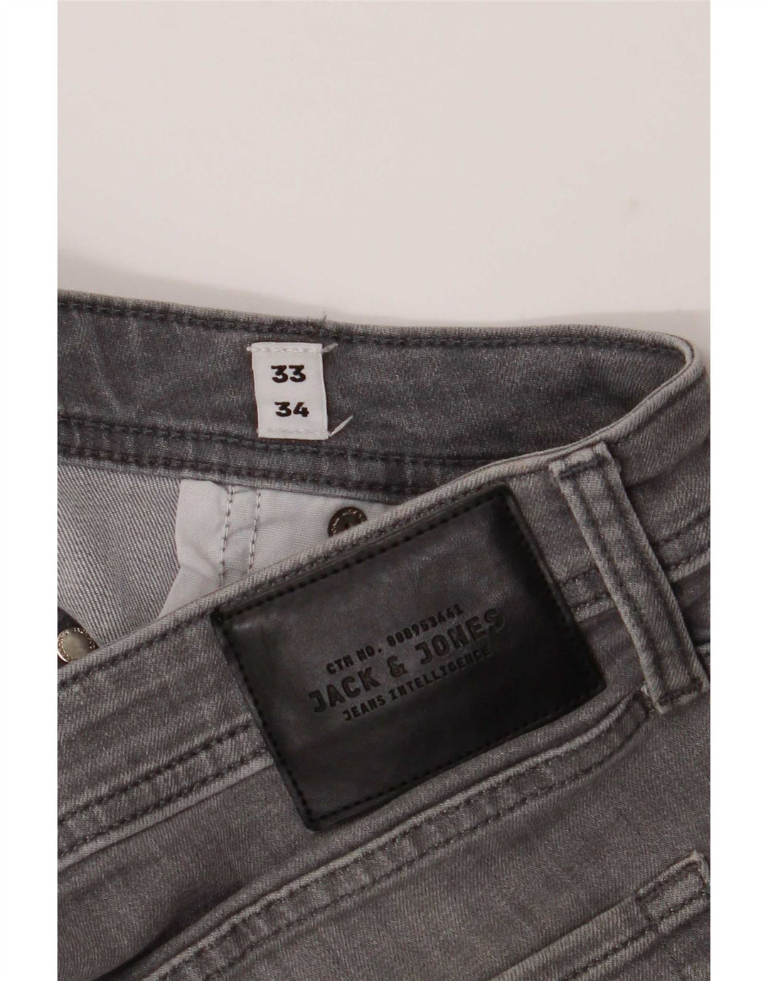 Джинсы Jack & Jones GLENN Slim W33 L34 серые