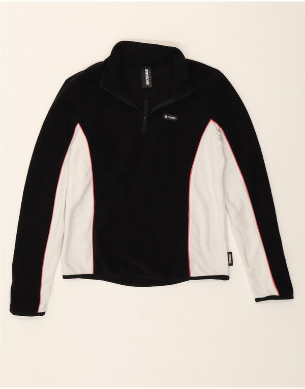 Женский флисовый джемпер Colmar UK 14, средний черный, полиэстер с цветными блоками