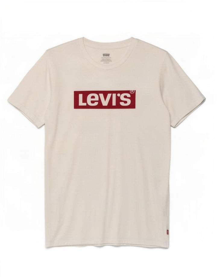 Мужская футболка с рисунком Levi's Top XS, белая