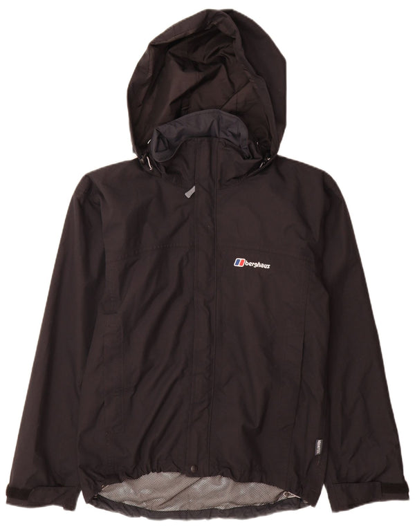 Мужская дождевик с капюшоном Berghaus UK 34 XS, черный нейлон