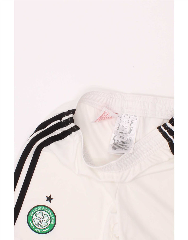 Спортивные шорты Adidas Boys Boston Celtics 5-6 лет, белый полиэстер