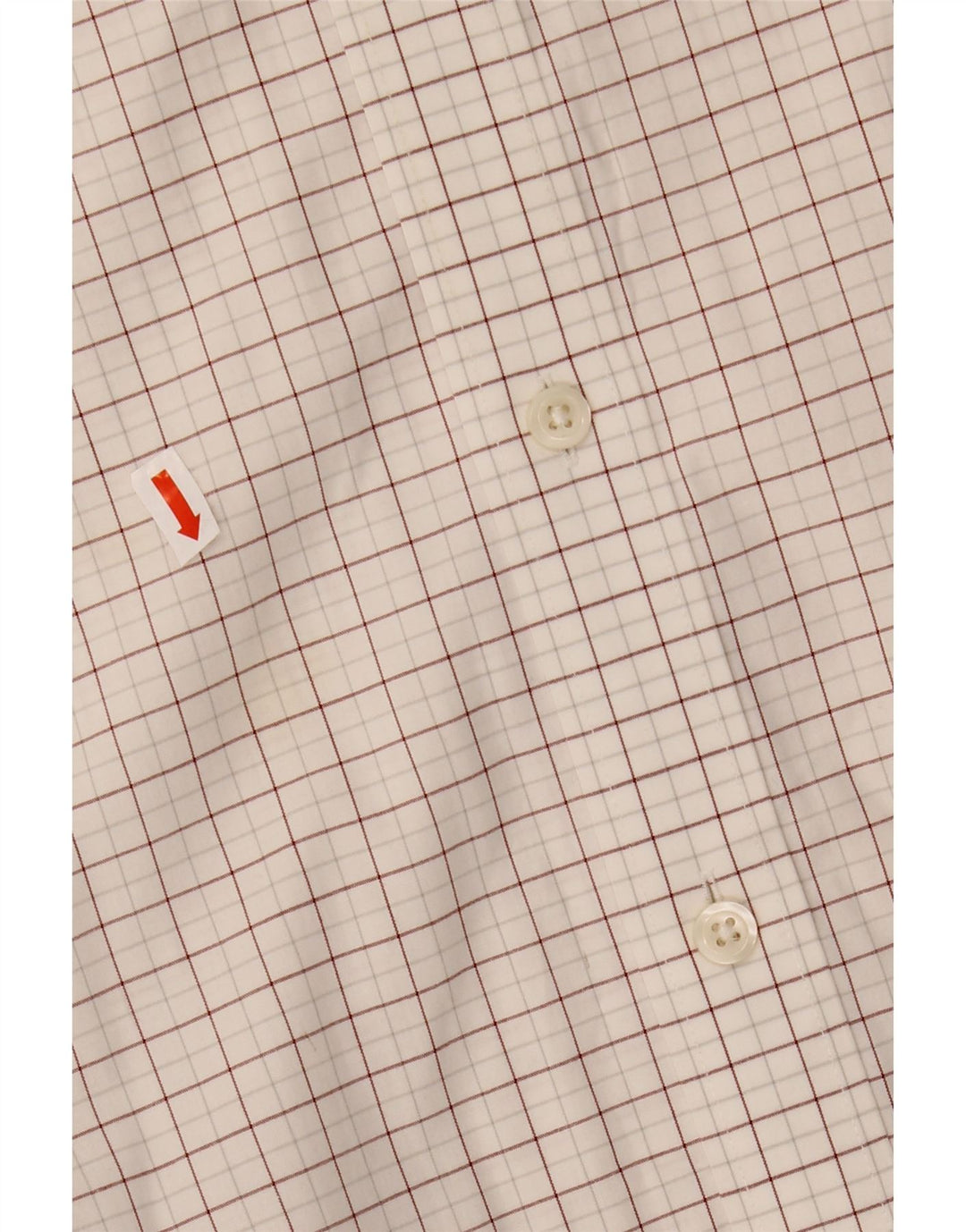 Мужская узкая рубашка J. CREW, размер 17 1/2 XL, хлопок в белую клетку