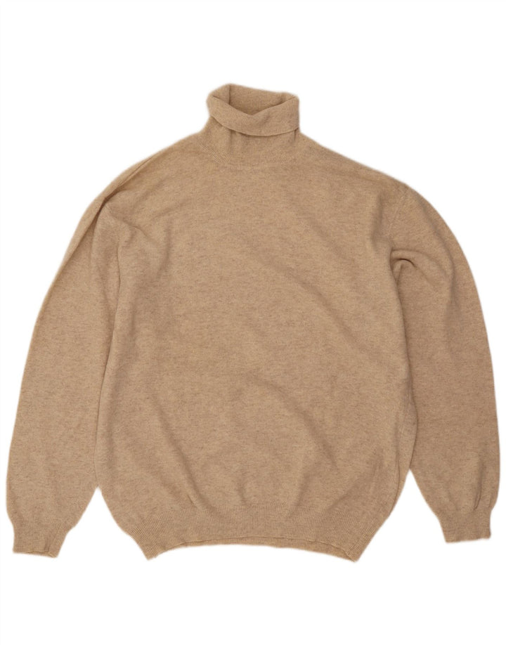 Мужской джемпер с высоким воротником Donny & Max, большой бежевый