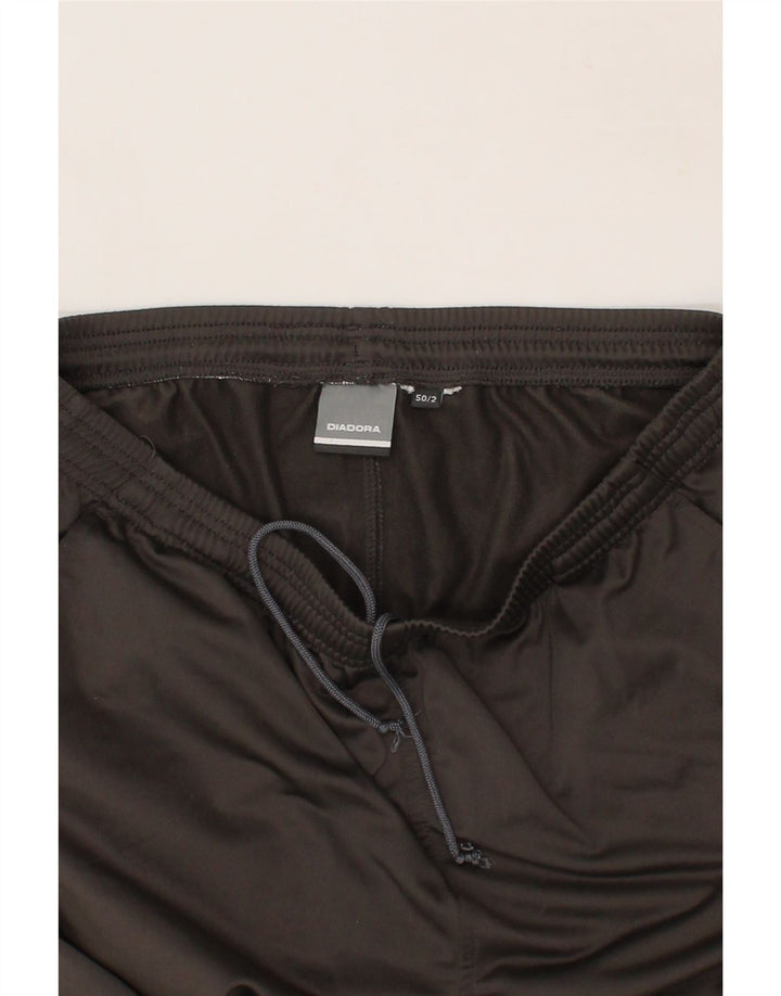 DIADORA Mens Tracksuit Trousers IT 50 Medium  Black Vintage Diadora and Second-Hand Diadora from Messina Hembry 