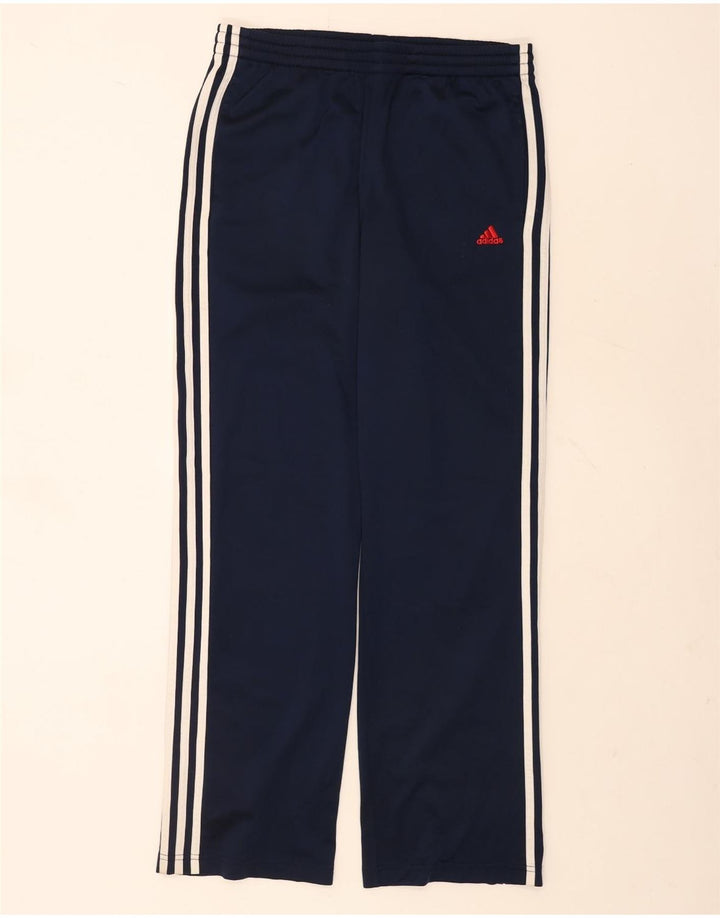 Спортивные брюки Adidas для мальчиков 15-16 лет, темно-синий, полиэстер