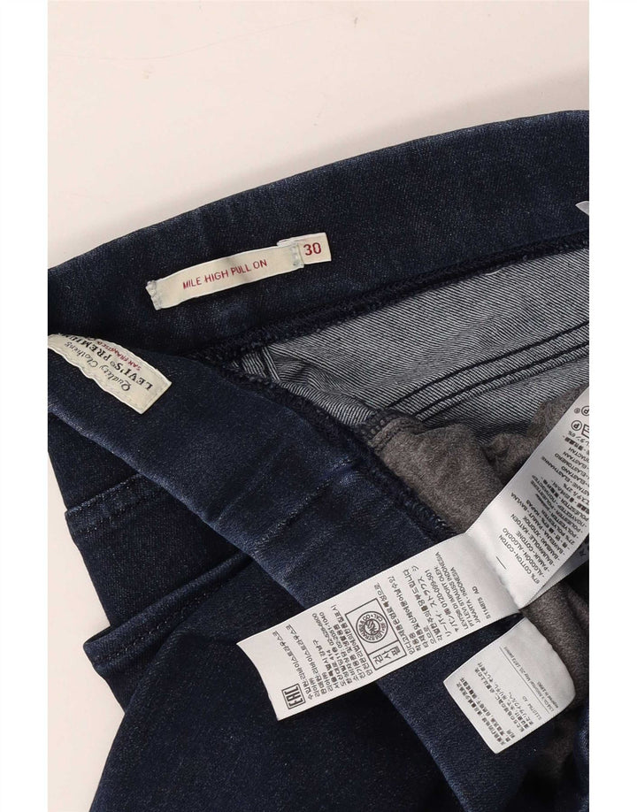 Женские джинсы джеггинсы Levi's W30 L26, темно-синие, хлопок