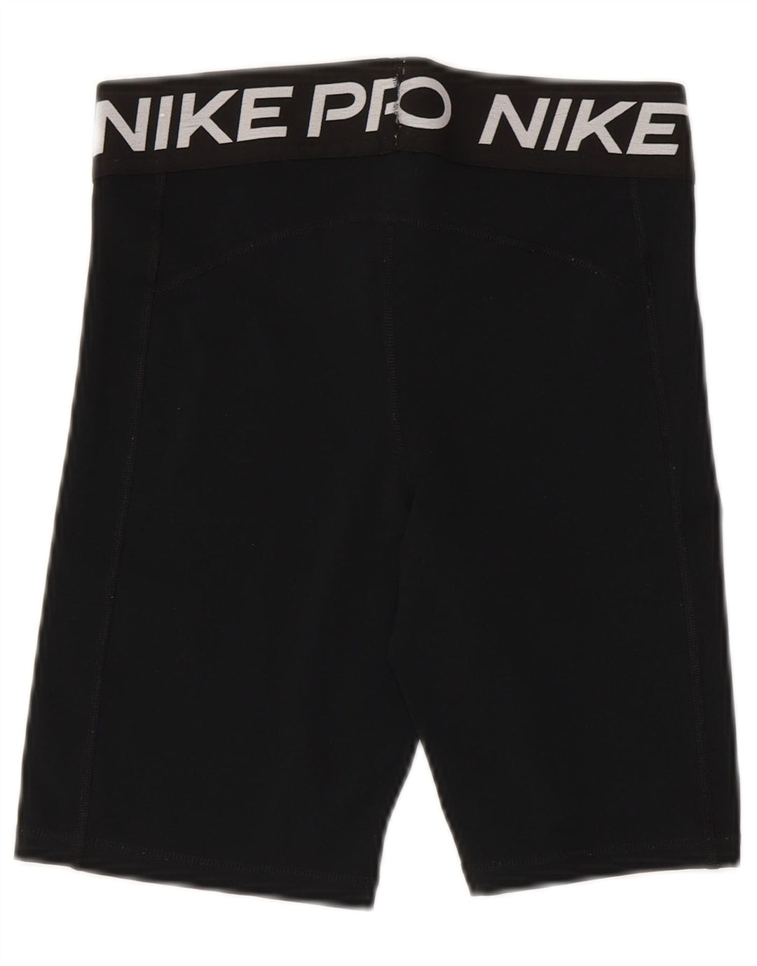 Женские спортивные шорты NIKE Dri Fit с графическим рисунком UK 12, средний черный полиэстер