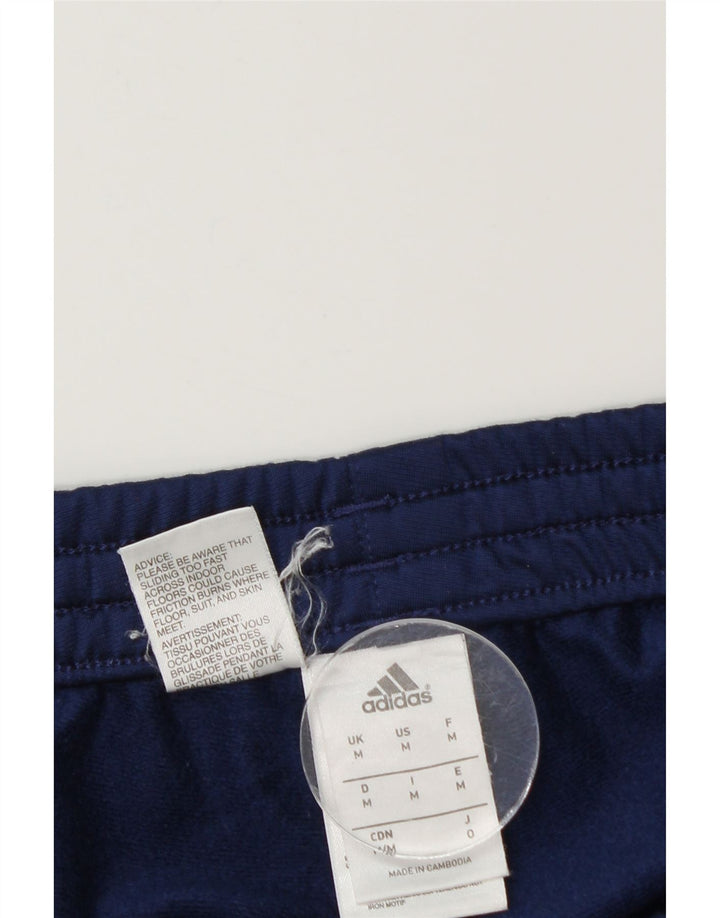 Мужские спортивные брюки Adidas Joggers среднего размера, темно-синие, полиэстер